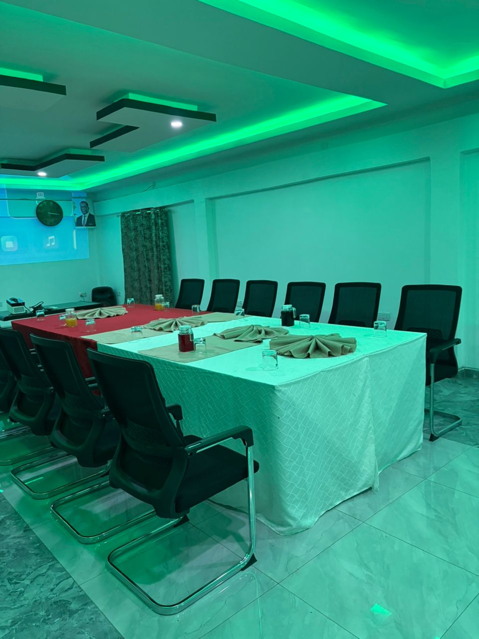 Conference setup